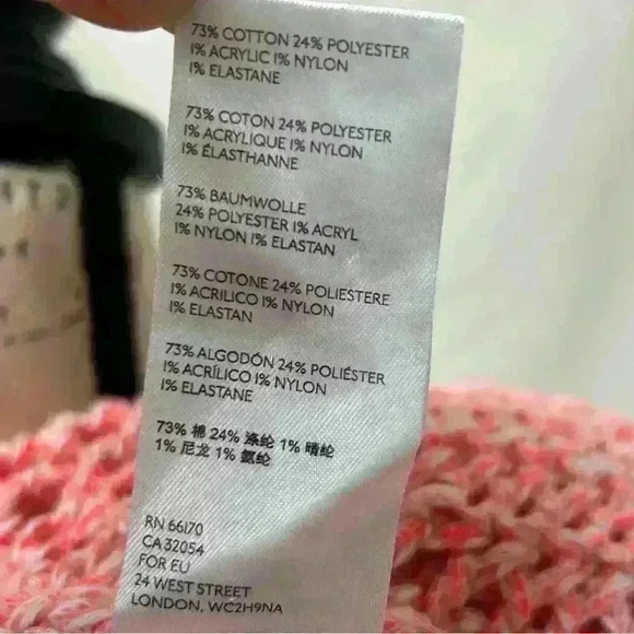 Anthropologie Serenna Open Front Knit Cardigan Hot Barbie Pink size XS/S - Picture 13 of 13